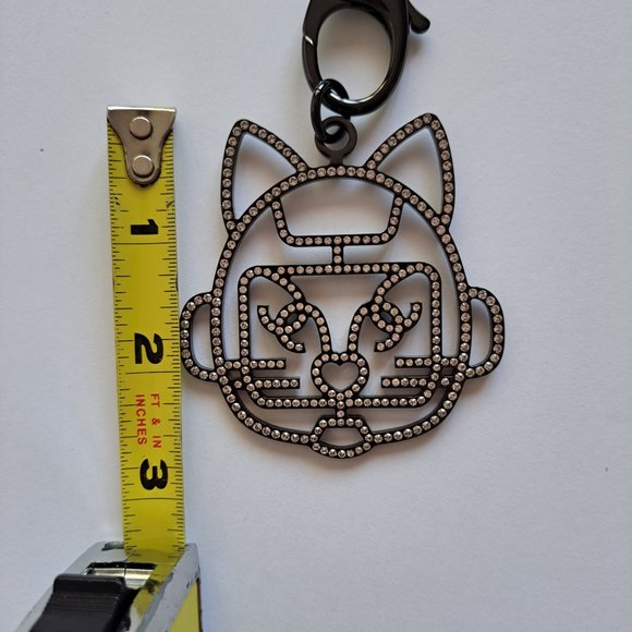 Chanel Cat Pendant Necklace with Crystals - Picture 4 of 15